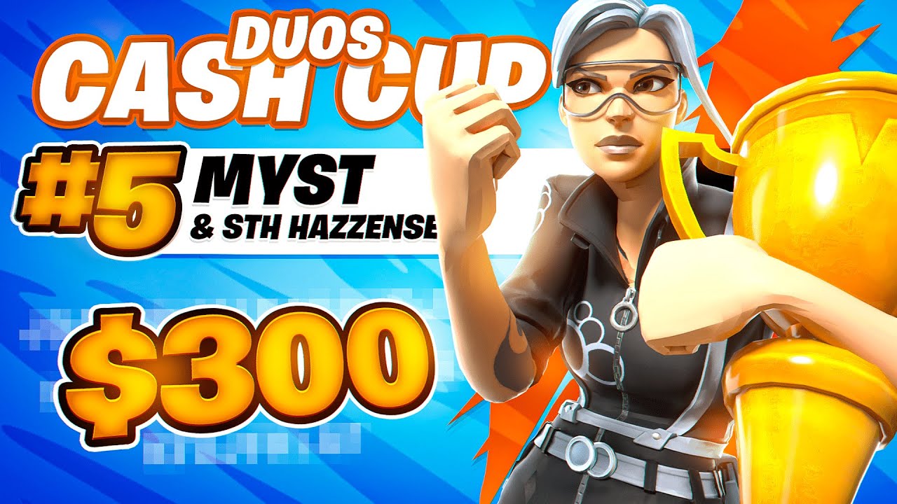 TOP 5 EN DUO CASH CUP FINALS! 🏆  ($300) ft. Hazzense