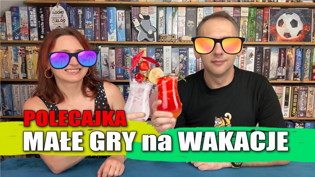 Najlepsze małe gry do zabrania na wakacje [edycja 2024] || Planszowe wieści || #153 Live PN