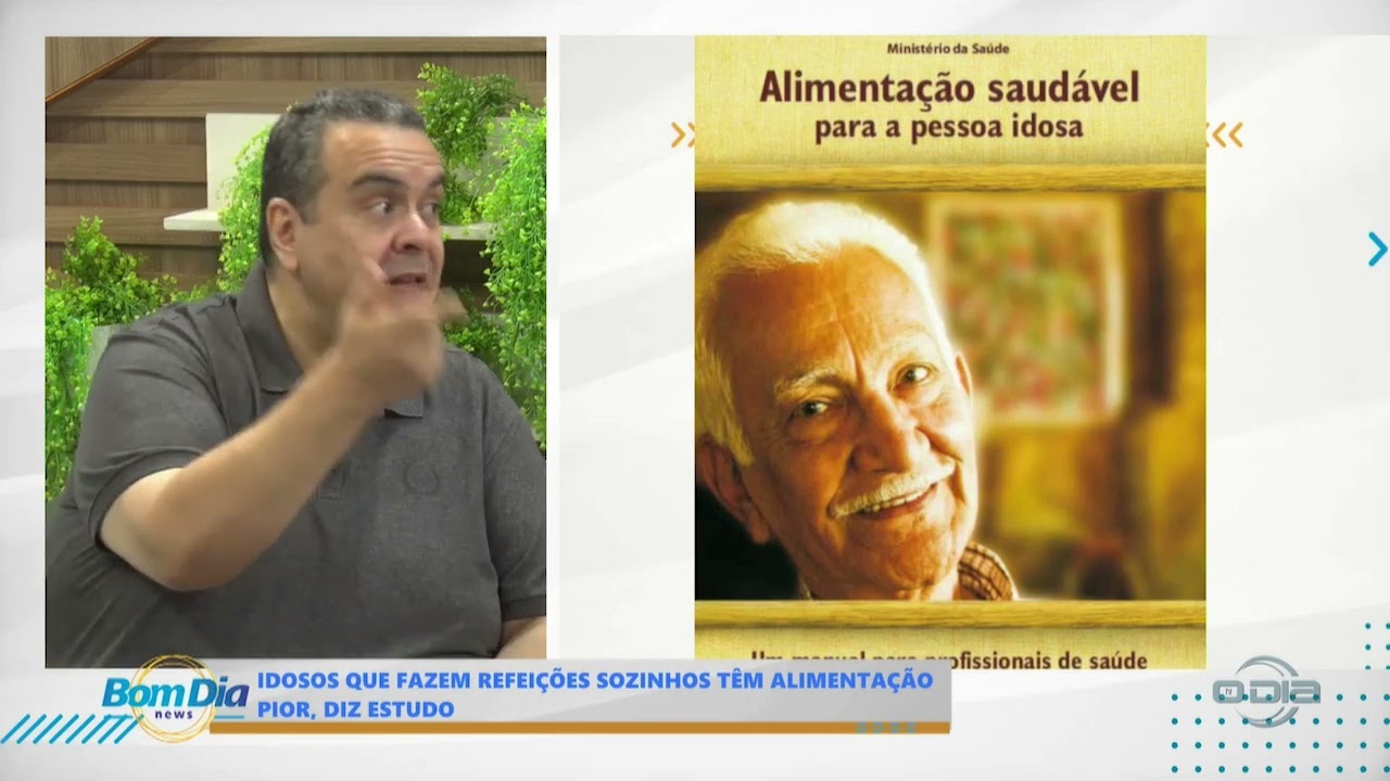 Confira: Idosos que fazem refeição sozinhos têm alimentação pior, diz estudo 24 02 2026