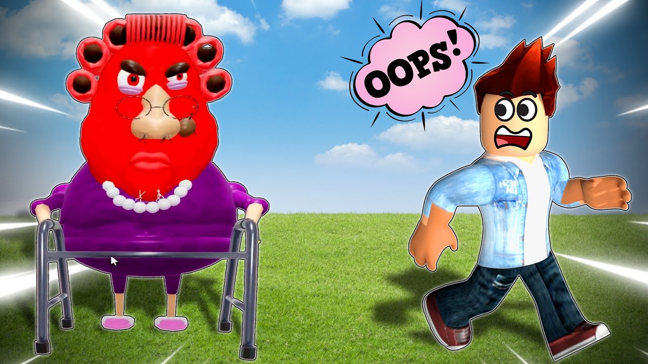 Roblox Escape Evil Grandma Obby | Sontu Gamerzyt Gameplay
