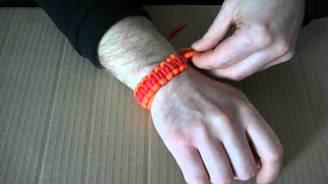 Bare Bones 550 EUAS Paracord Bracelet by SnakeDr