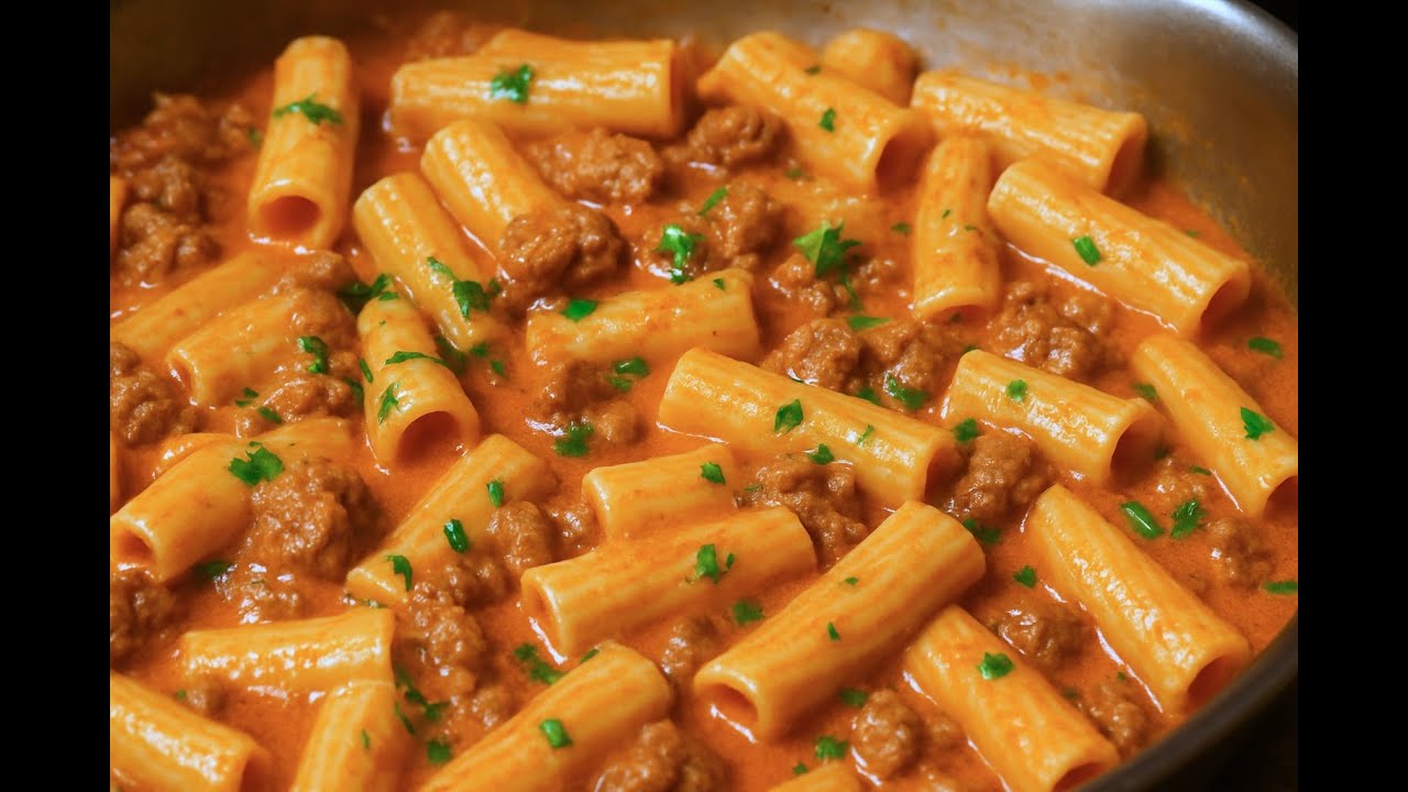 JUST 20 MINUTES! How To Make Creamy Beef Pasta Everyone Will Love.