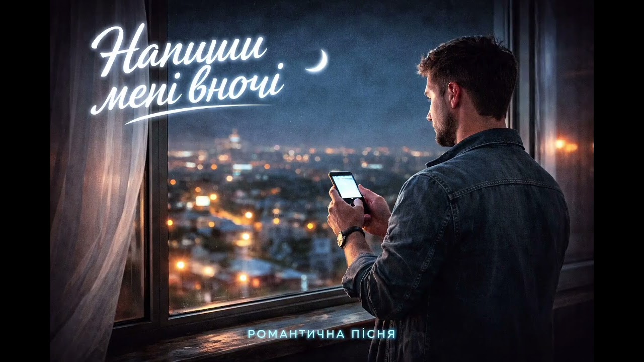 Напиши мені вночі 🌙 | Романтична пісня про кохання і нічні переписки 💔✨ ХІТ 2026