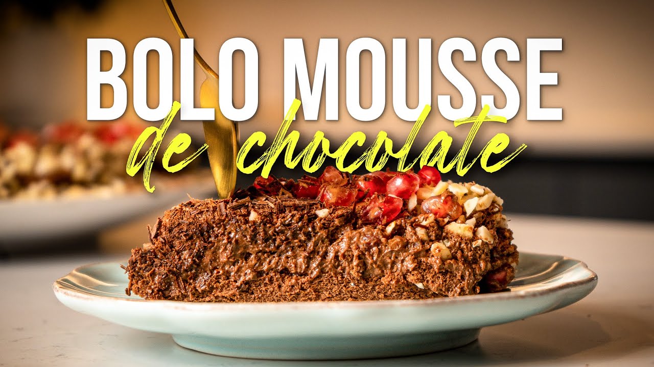 Como Fazer o Melhor Bolo Mousse de Chocolate? | Saudável e Sem Açúcar