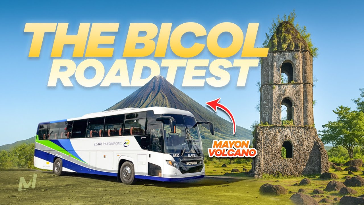 ROADTEST to BICOL sakay ng BUS! | Elavil SCANIA Bus