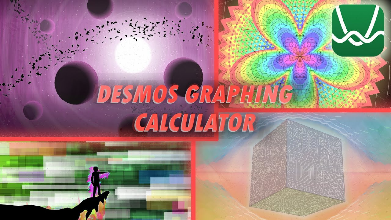 Искусство, которое я создал в графическом калькуляторе Desmos