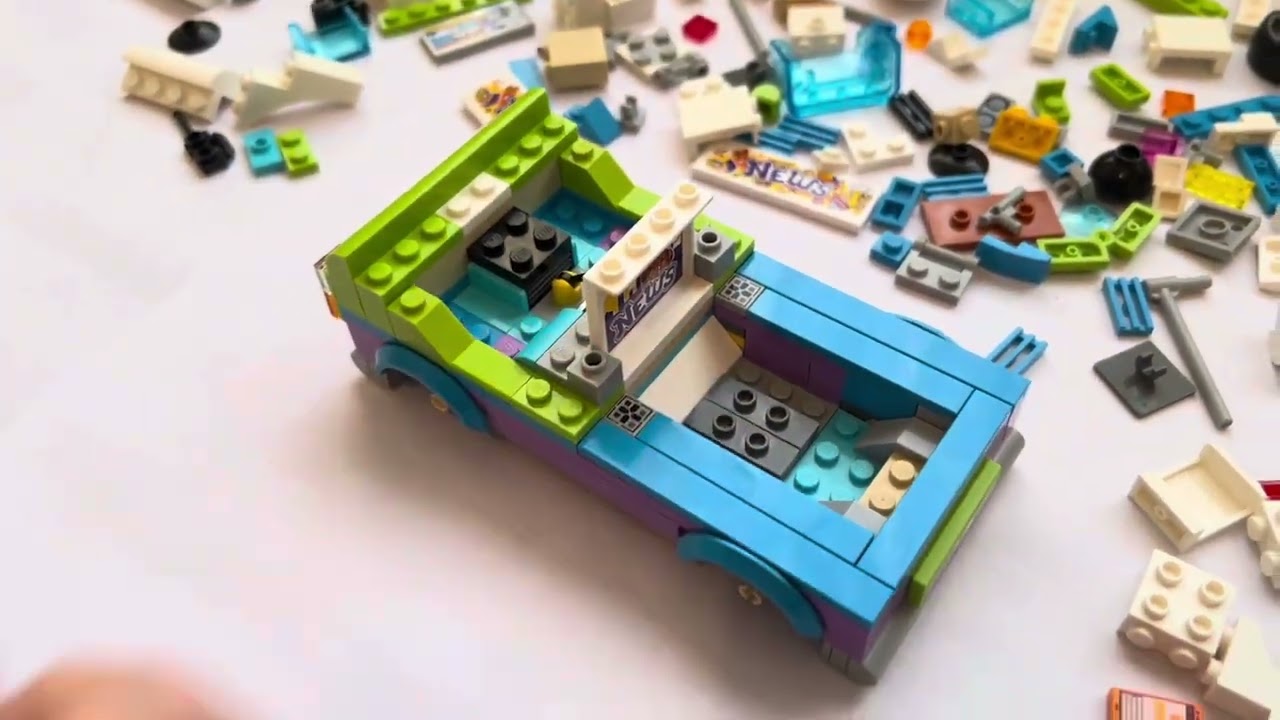 Lego Friends News Van 41749 from 2024 review