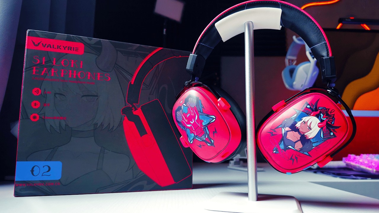 O HEADSET mais INSANO do Aliexpress! Valkyrie VK S1 😍🎧