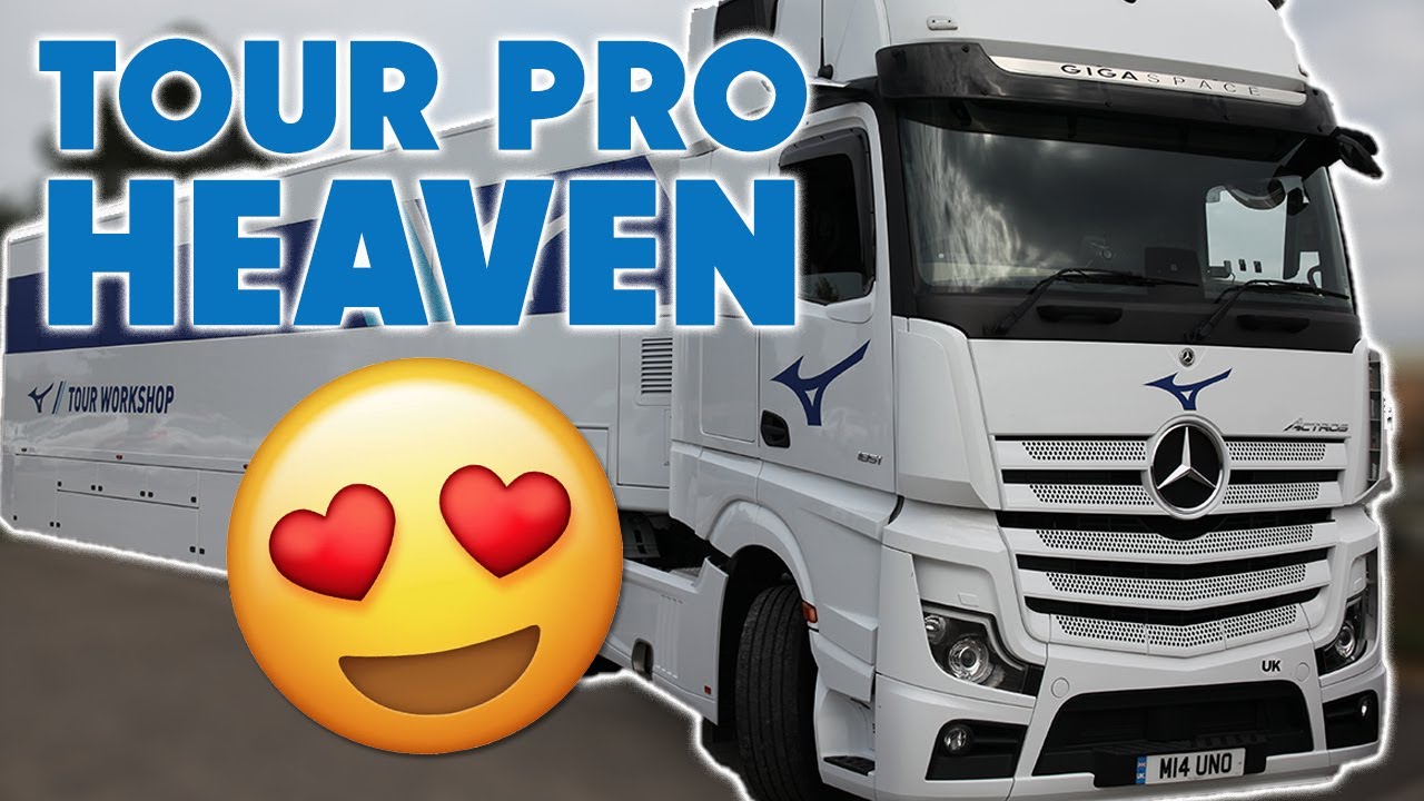 TOUR PRO HEAVEN! On The Mizuno Tour Truck