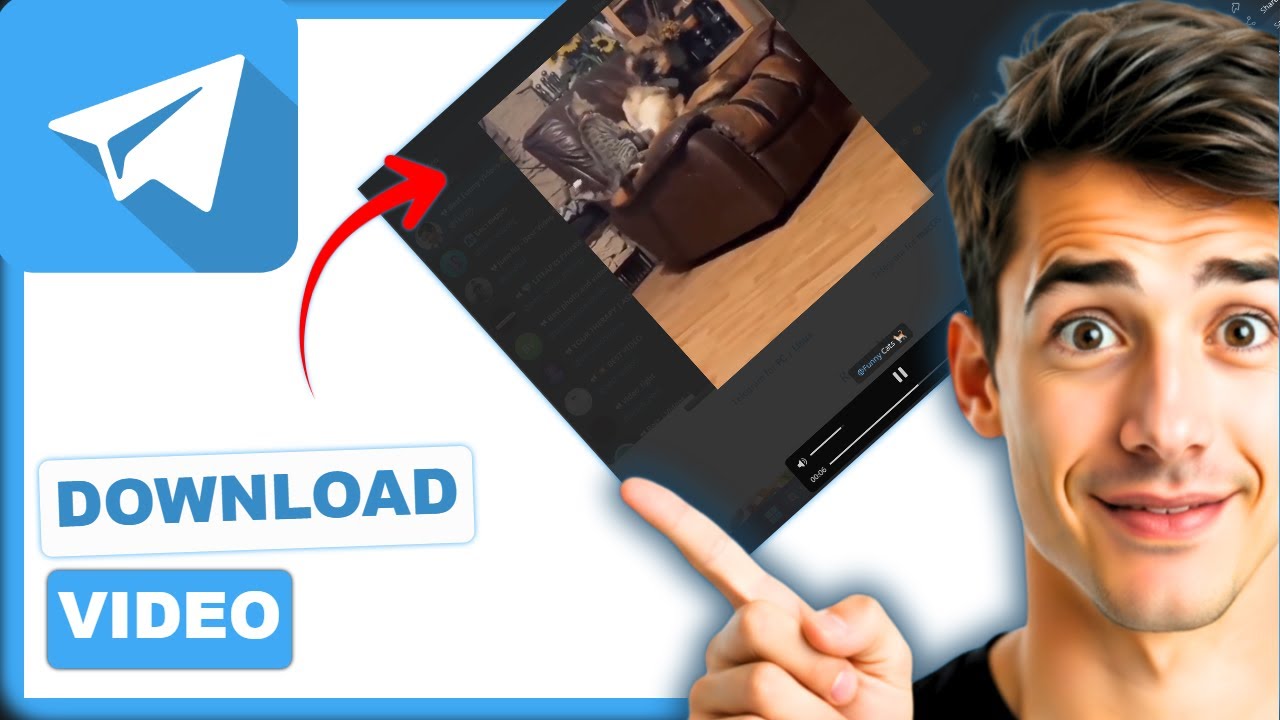 Как скачать видео из Telegram (самый простой способ) (руководство 2026 года)