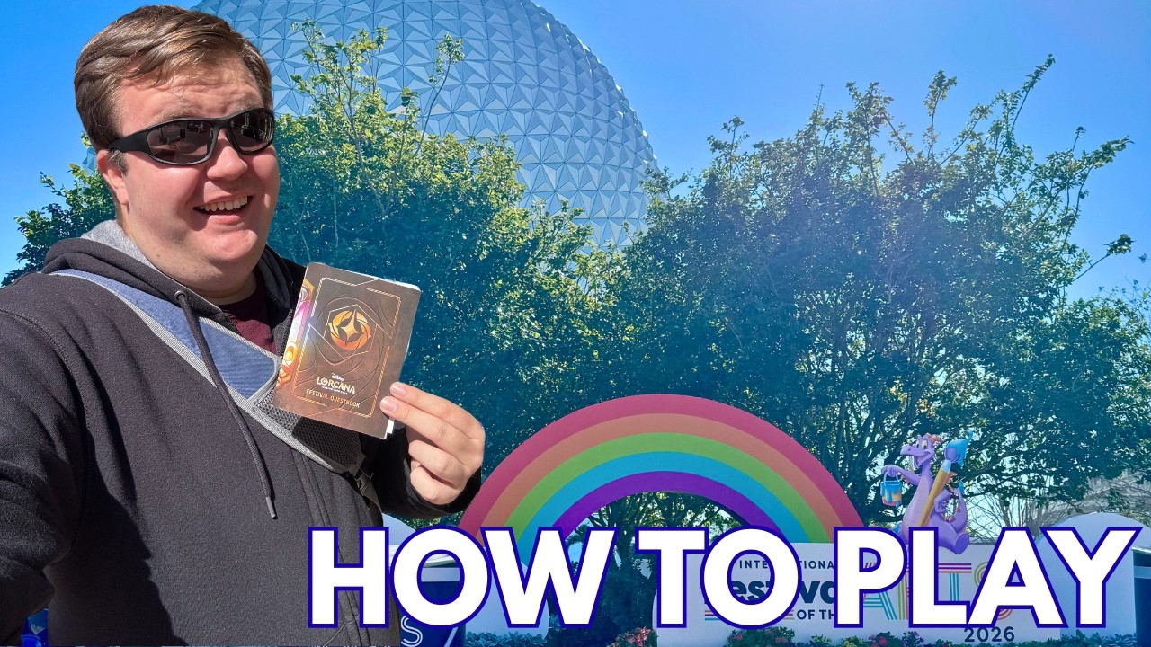 Как играть в новую игру Lorcana на фестивале искусств EPCOT 2026 | Полное руководство и экскурсия