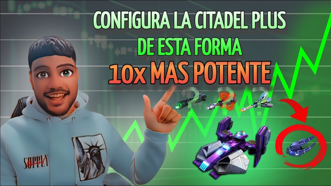 DARKORBIT 2024 - CITADEL PLUS CONFIGURACIÓN 1 VS CLAN (LA NAVE MAS FUERTE DEL JUEGO)