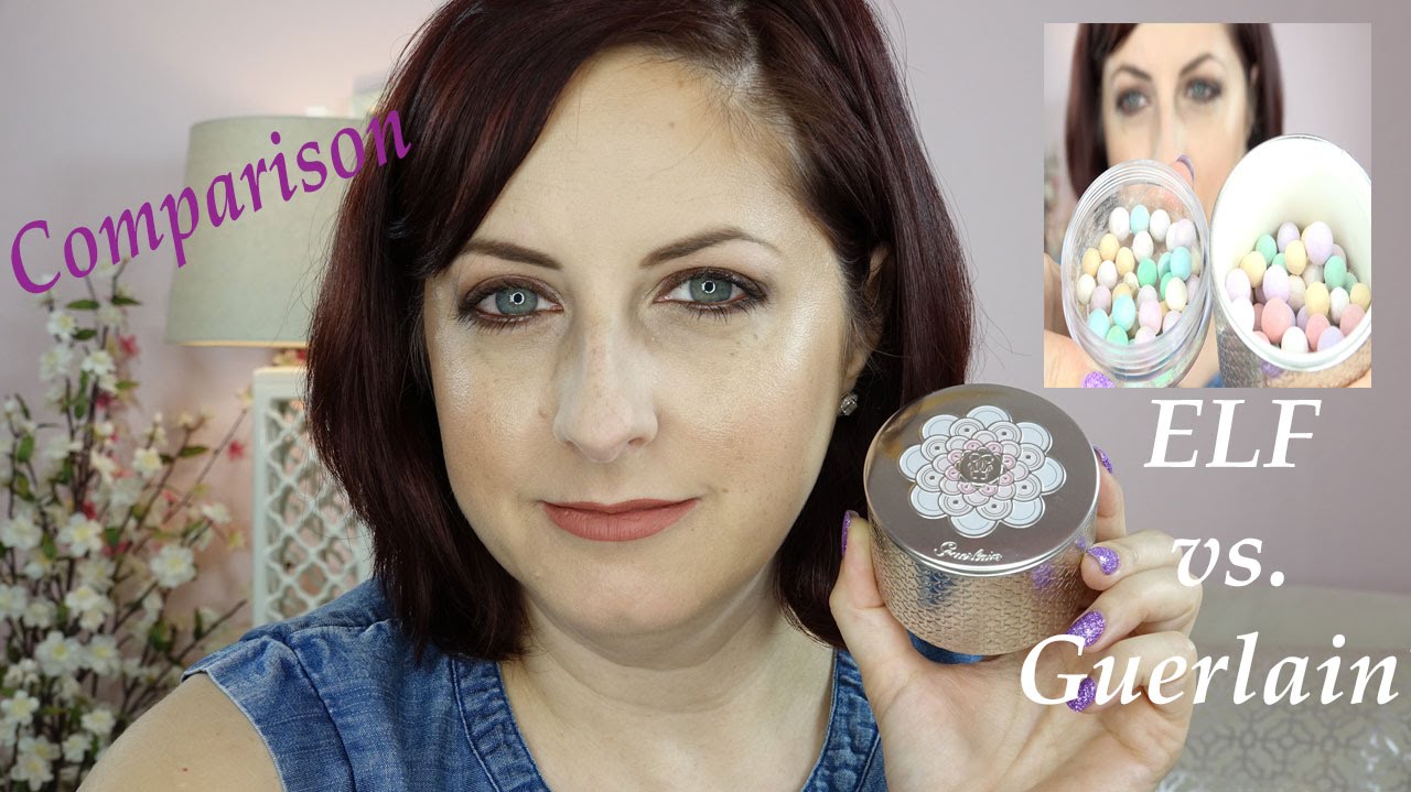 ELF Mineral Pearls vs. Guerlain Meteorites