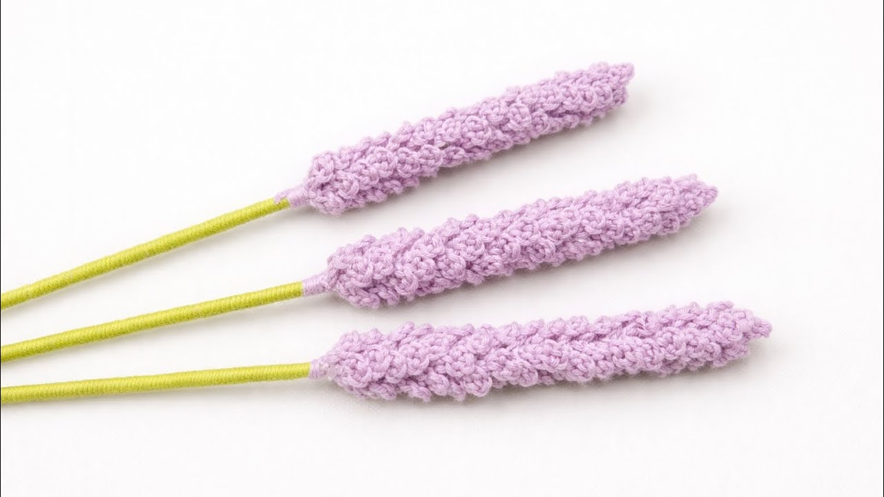 Lavender crochet 🧶🪻