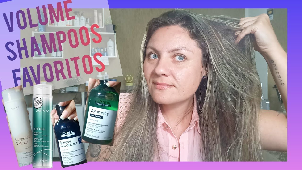 Melhores shampoos p/ dar VOLUME  #cabelo #cabelosfinos#volume #shampoo #cabelosaudavel