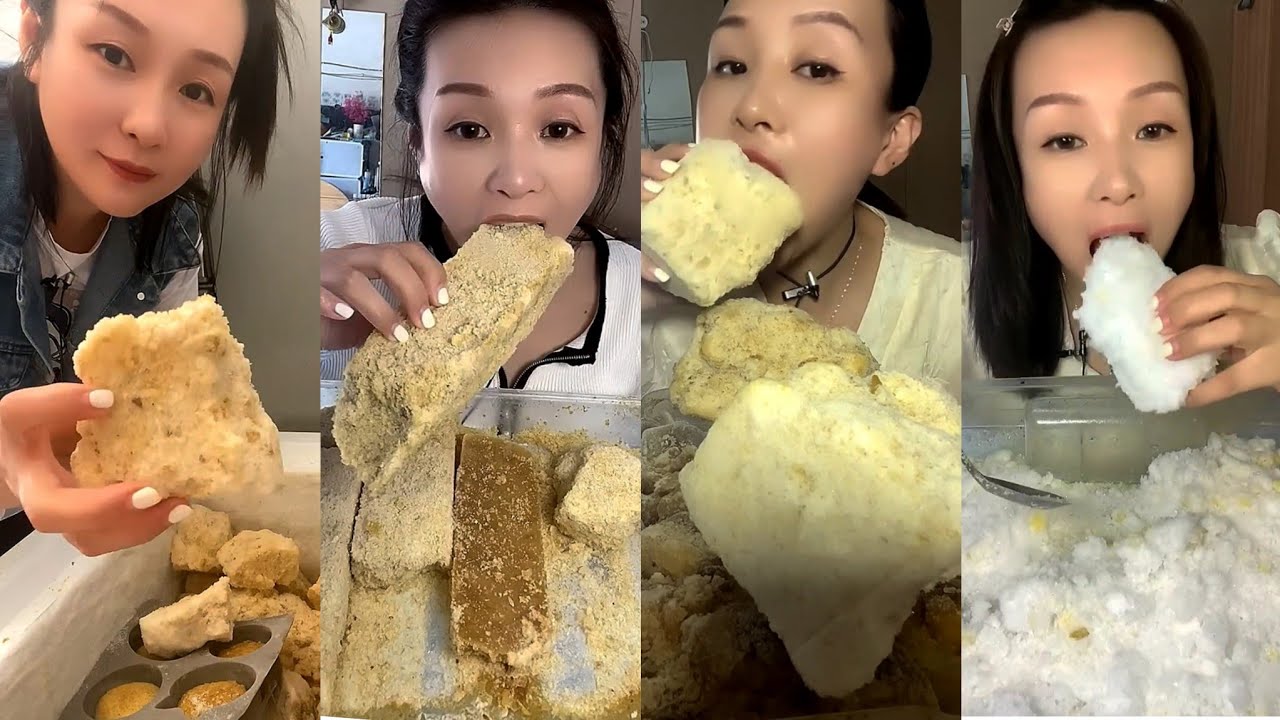 ASMR her squeaky ice eating only bites part 2