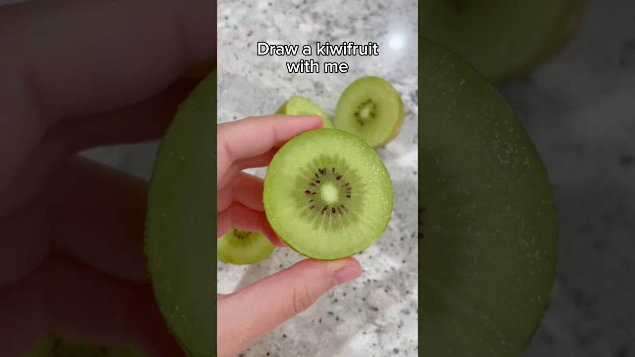 I LOVE KIWIFRUIT LOL #art#drawing#sigmaart#youngartist#kiwi#kiwifruit#fruit