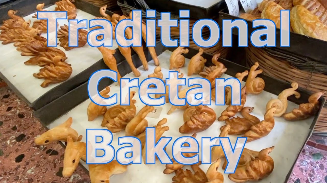 Bread Animals @ Traditional Cretan Bakery in Rethymno, Crete
