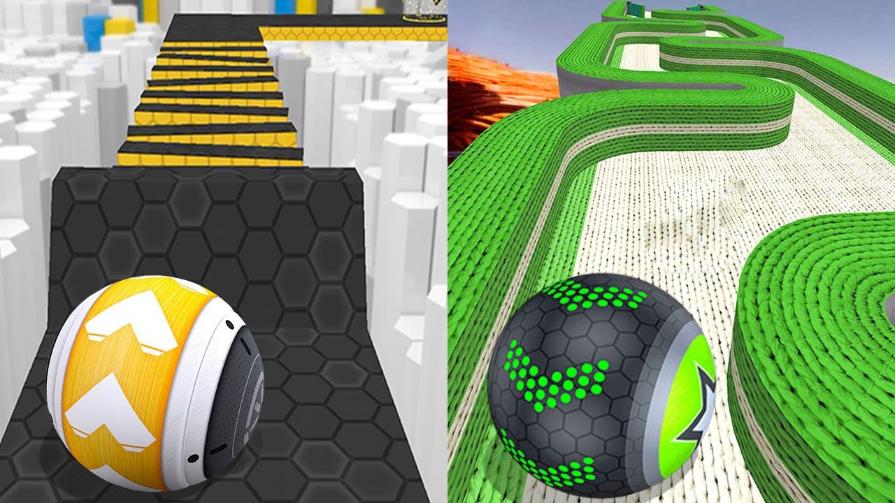 🌈 Going Balls VS GyroSphere Trials,Rolling Balance Ball 3D,Super Rolling Balls,Action Balls,Sky Ball