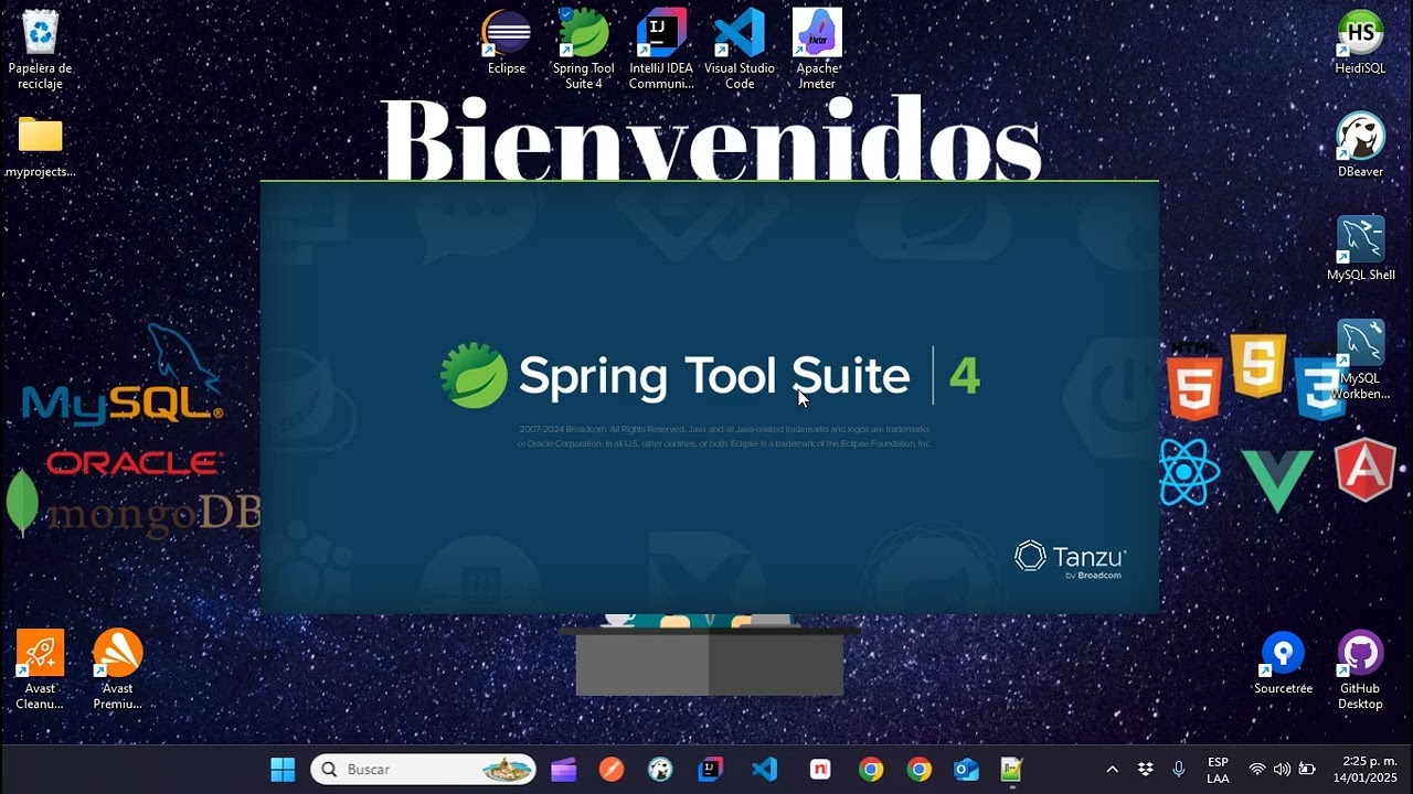 Curso de Eclipse  & STS4 | Como Saber La Versi&oacute;n de Eclipse y STS4, y Como Actualizarlos Manualmente