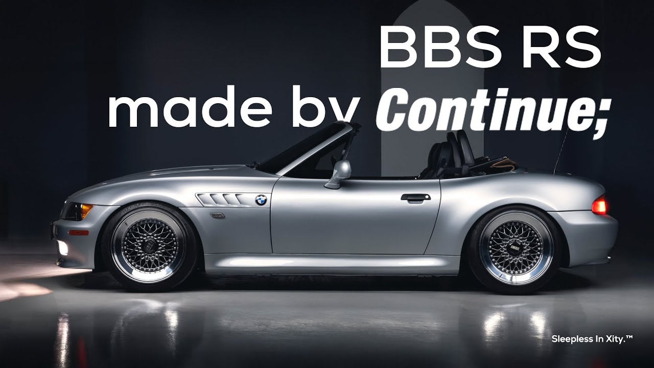 BBS RS made by Continue;  with BMW Z3 [Sleepless In Xity.™]  4K