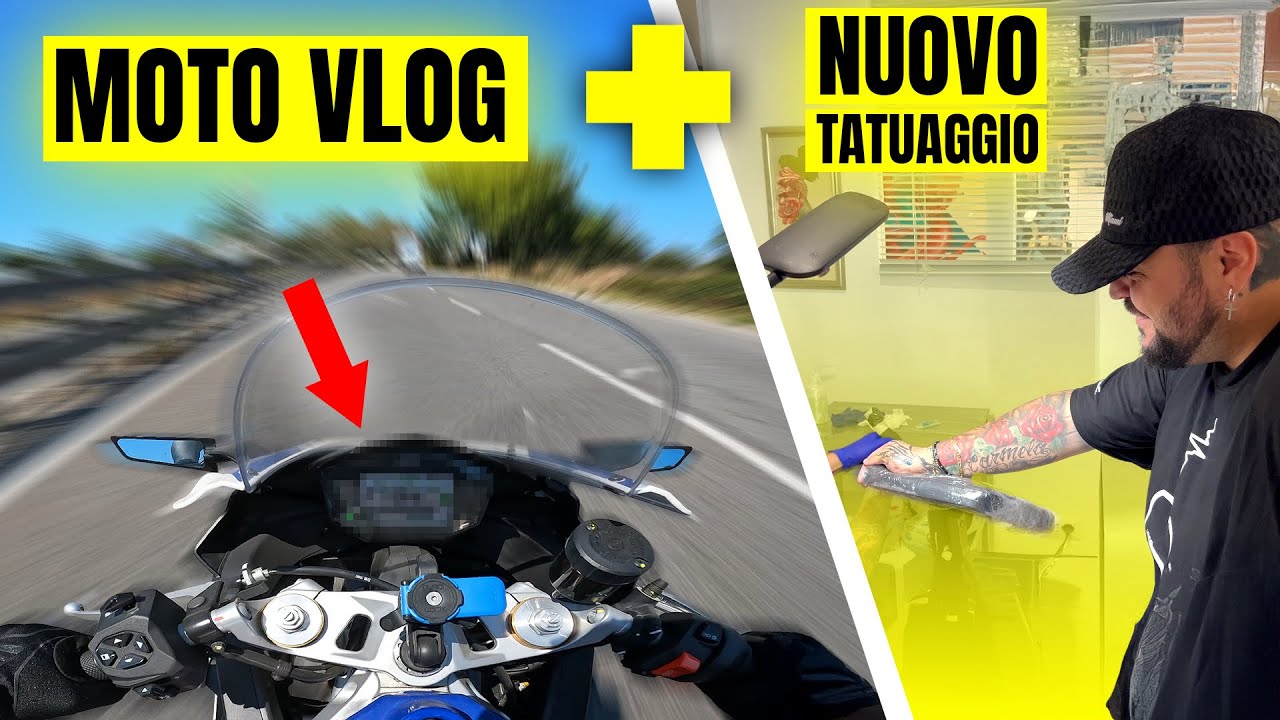 SI TORNA IN MOTO E TATTOO PER NONNA IOLANDA !