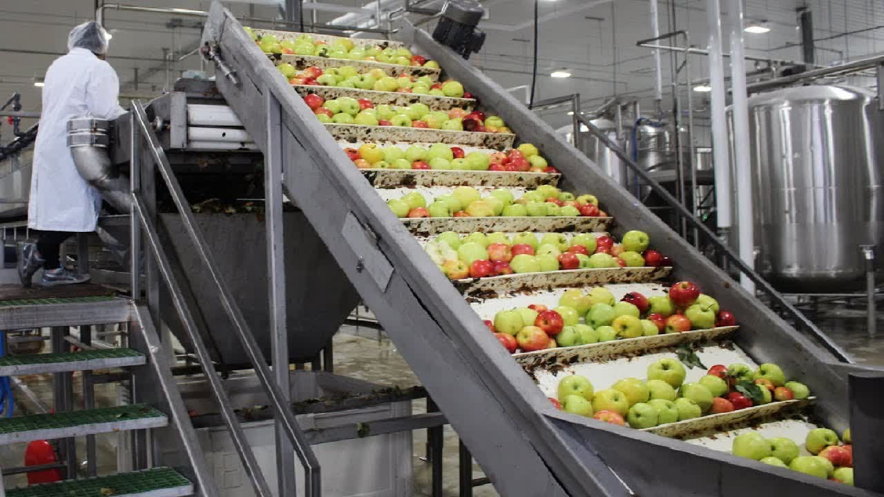 How is Fruit Juice Making Process - Modern Fruit Juice Production Factory -  Juice Processing