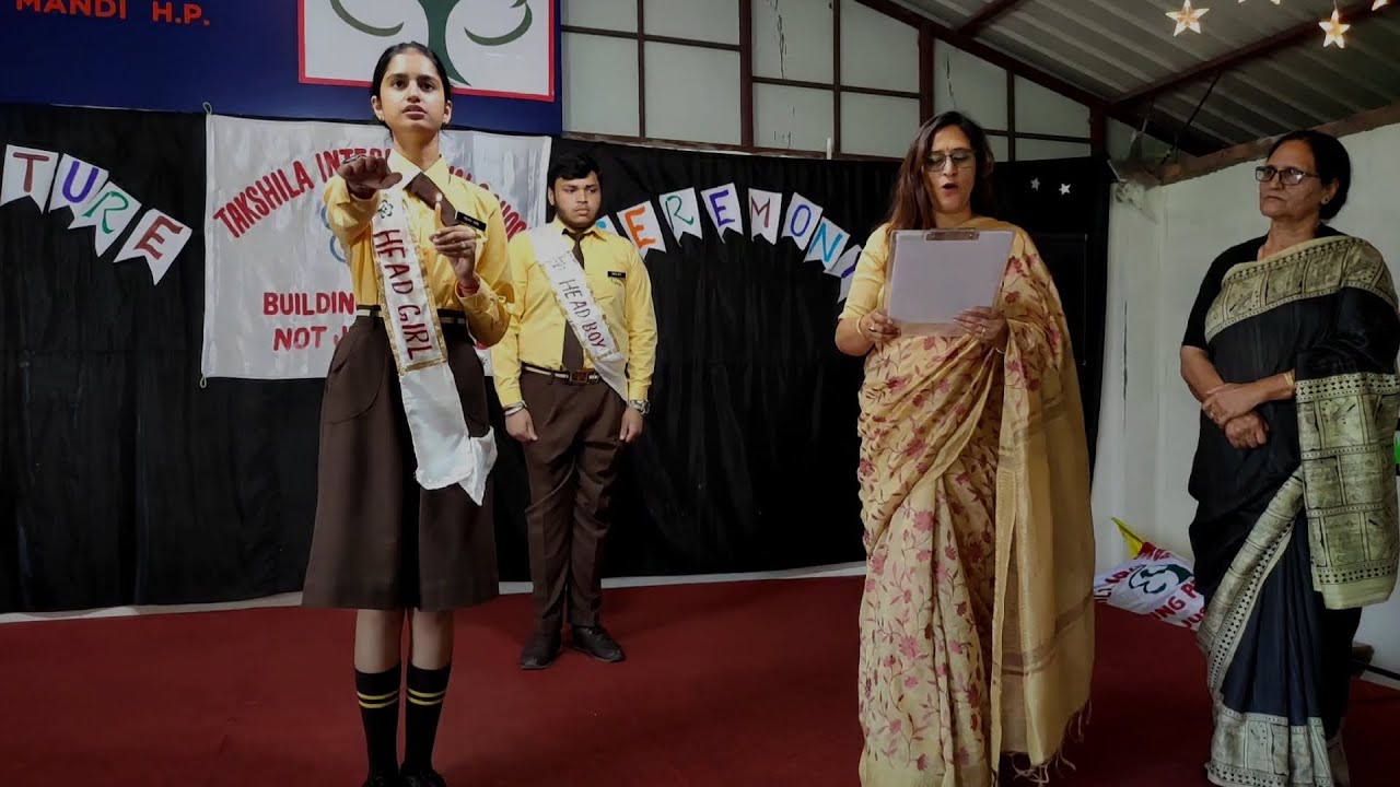 INVESTITURE CEREMONY/ TAKSHILA INTERNATIONAL SCHOOL 2023