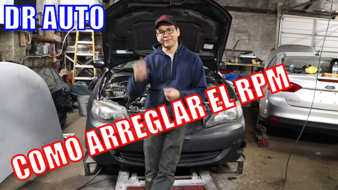 Procedimeinto para arreglar las revoluciones de un Subaru