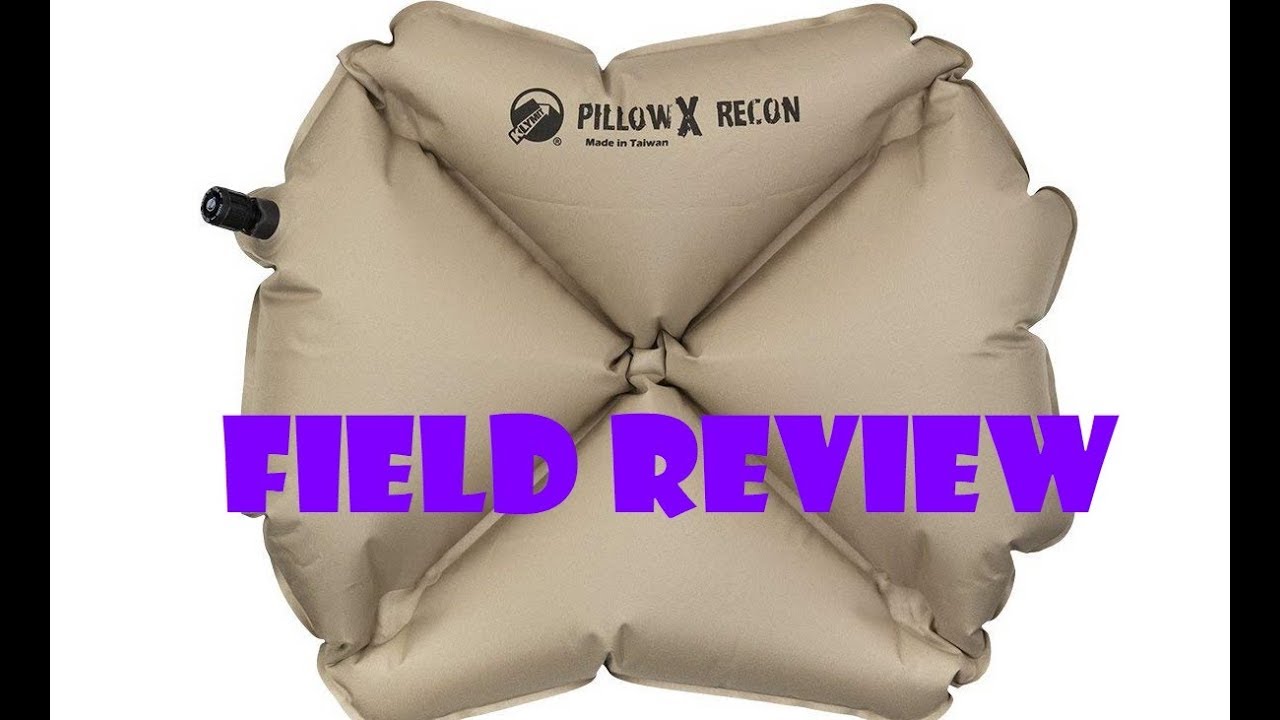 Klymit Pillow X Recon Hiking Camping Dual Sport Motorcycle Camping Pillow