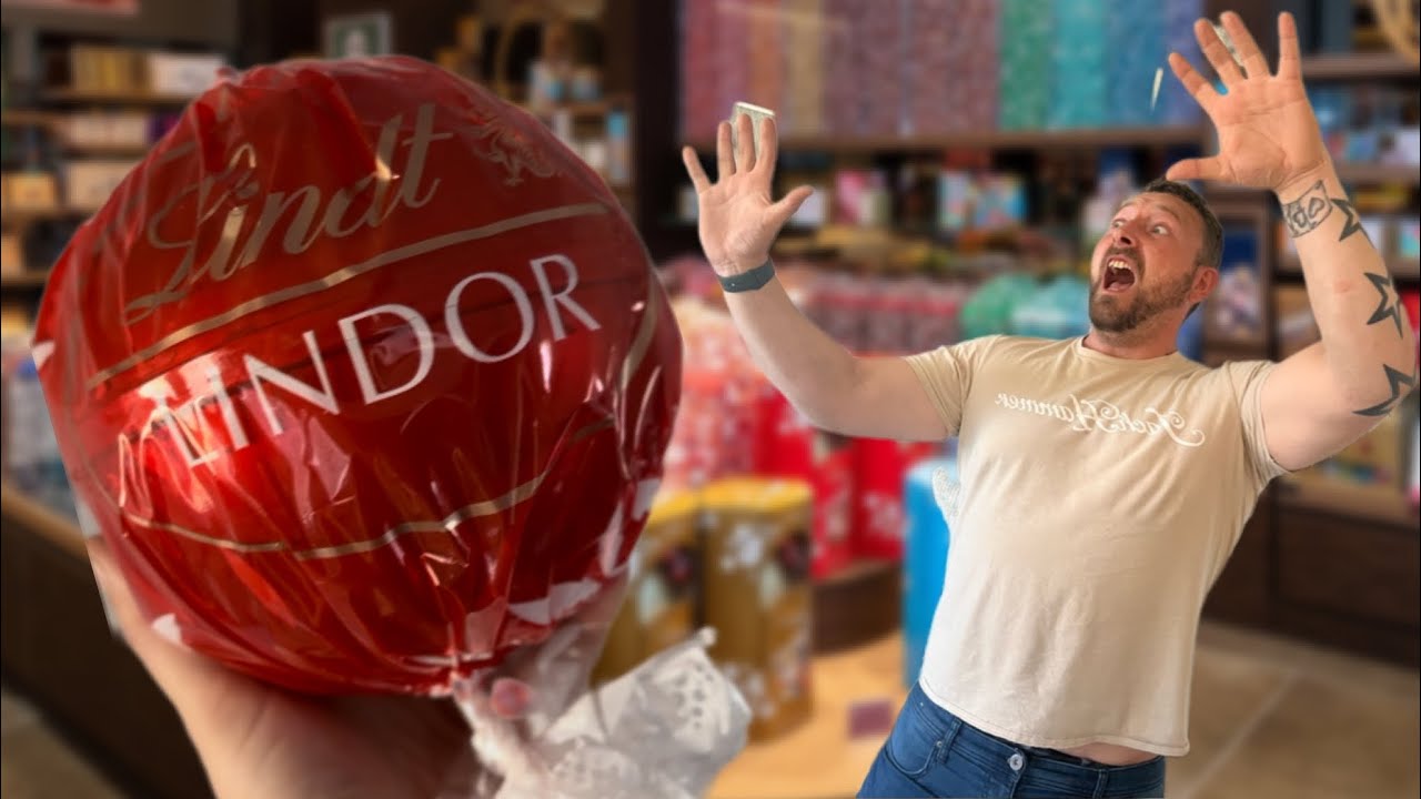 EATING THE WORLDS BIGGEST LINDT CHOCOLATE BALL?