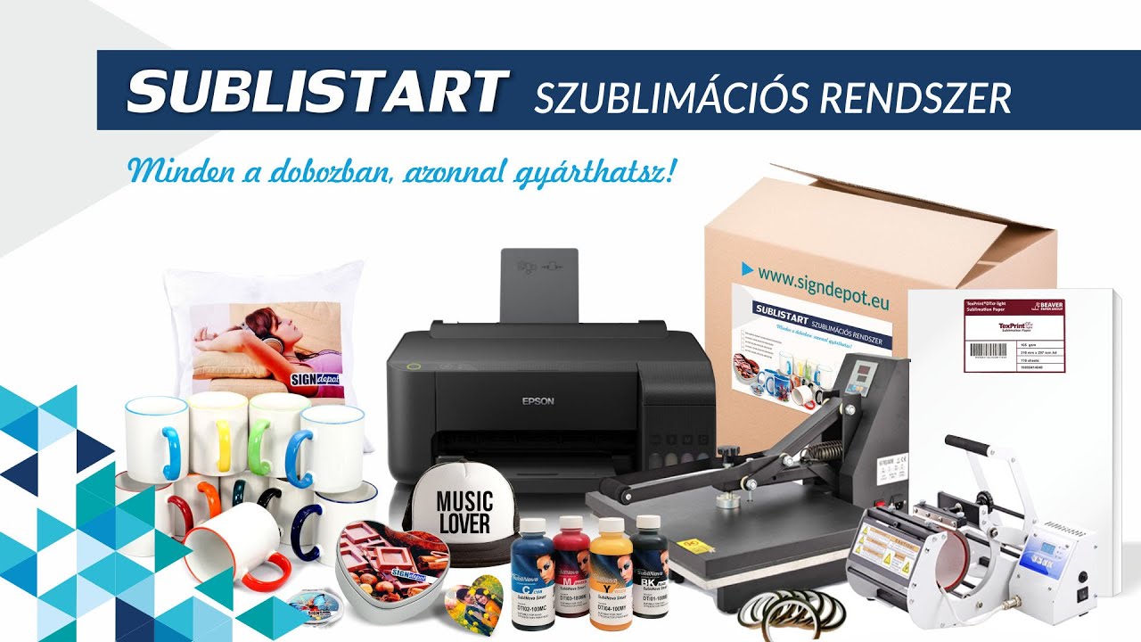 Bemutatjuk a megújult szublimációs rendszerünket!