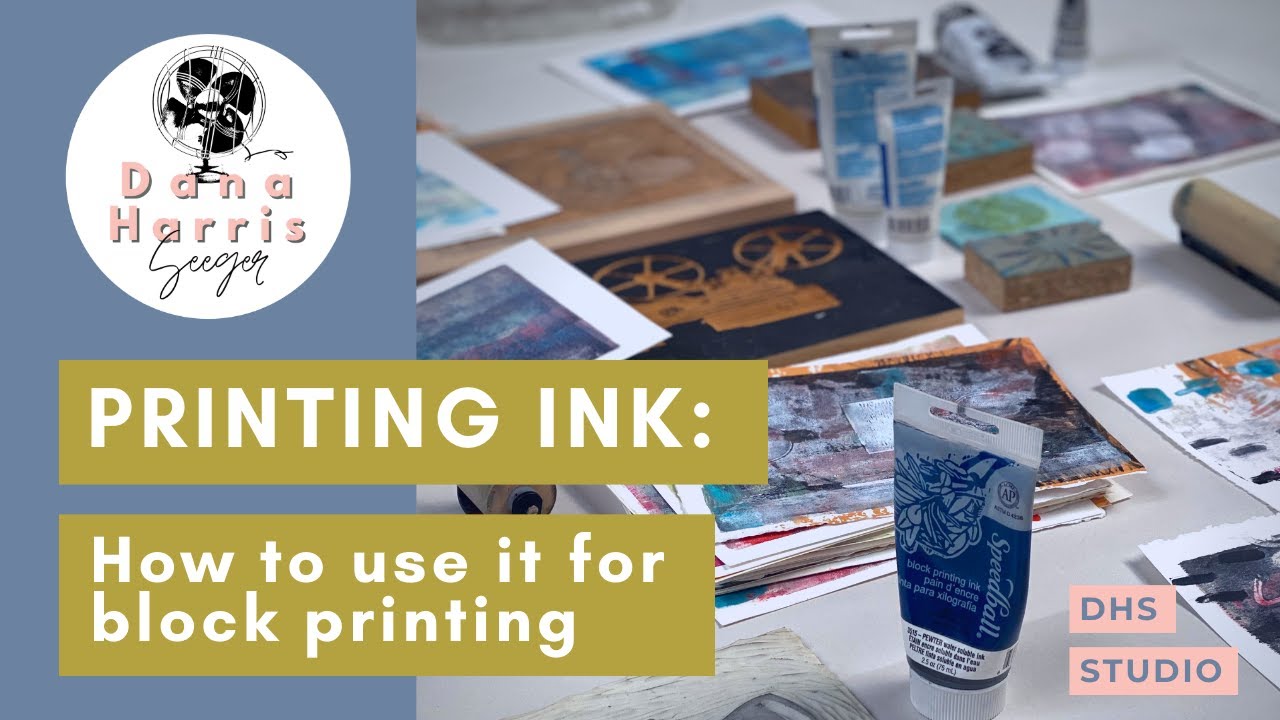 How to use Block Printing Ink successfully