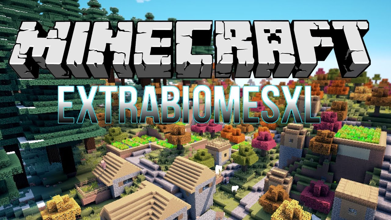 Minecraft (1.4.7) Prezentacja modu Extra Biomes XL - Czyli EPICKI generator map