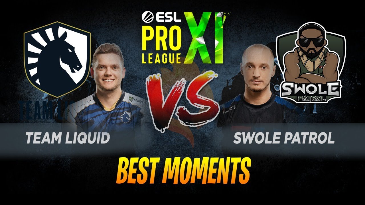Swole Patrol vs Team Liquid best moments | CS:GO