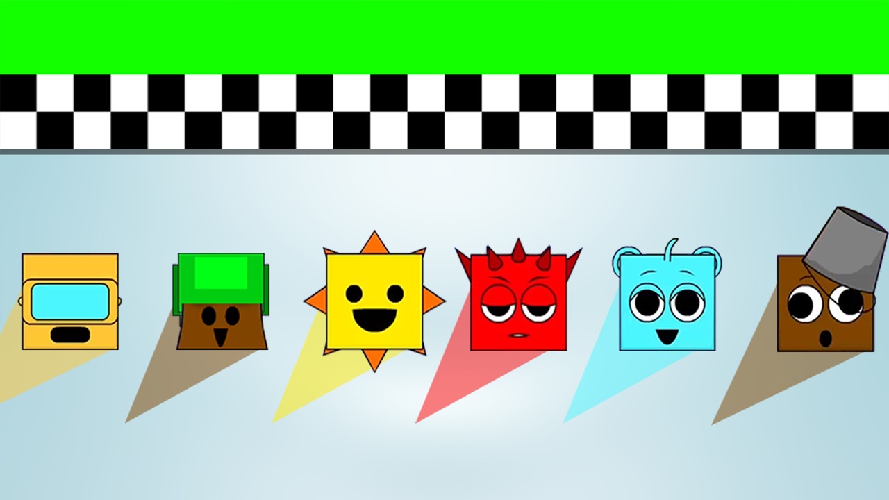 Sprunki Square Race: Chaos on the Track!