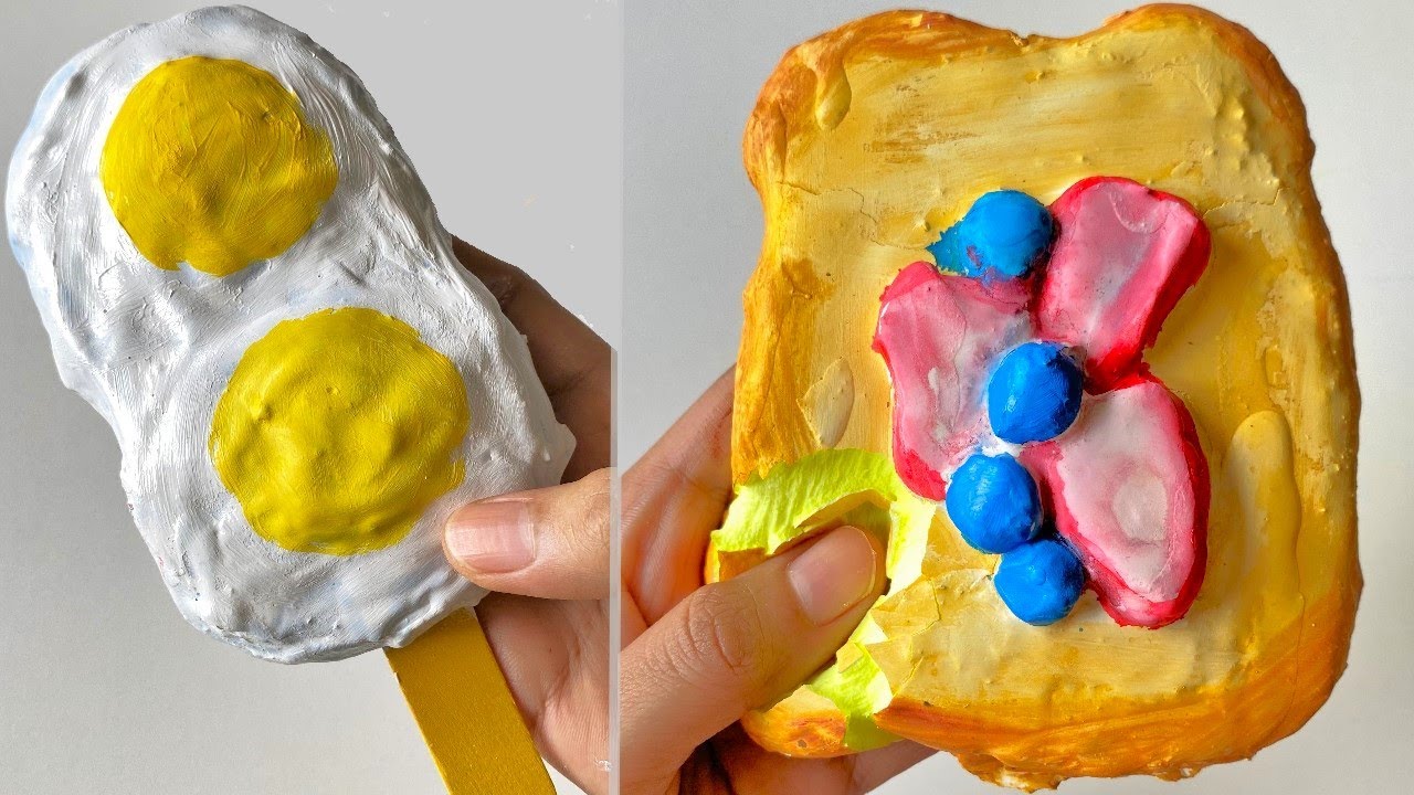 Deep crunch sounds - Satisfying plaster clay cracking