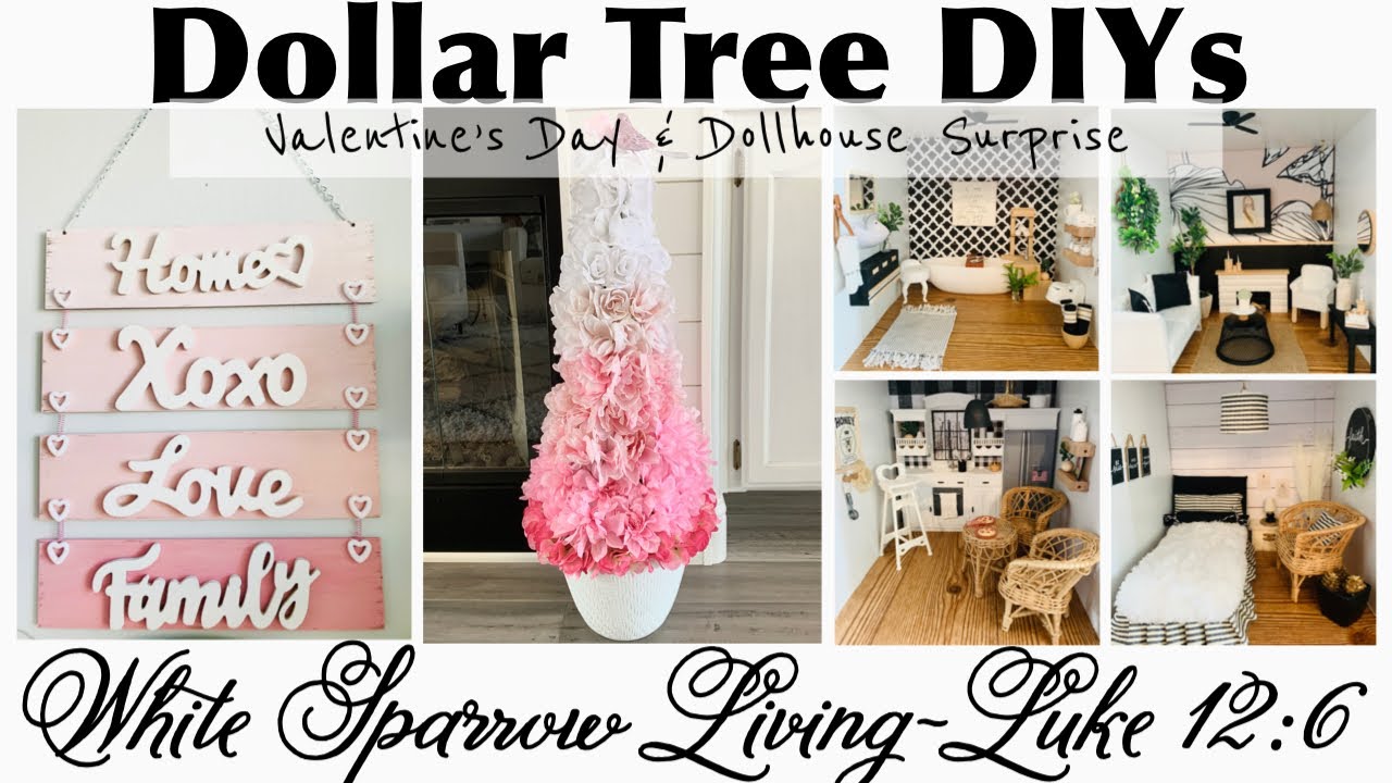 💝 Высококачественные поделки на День святого Валентина из Dollar Tree, а также современные поделк...