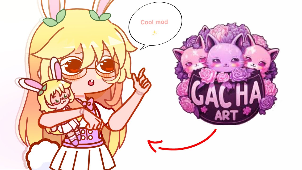 I installed  gacha art to try it. and look what I found out 😱😭✨