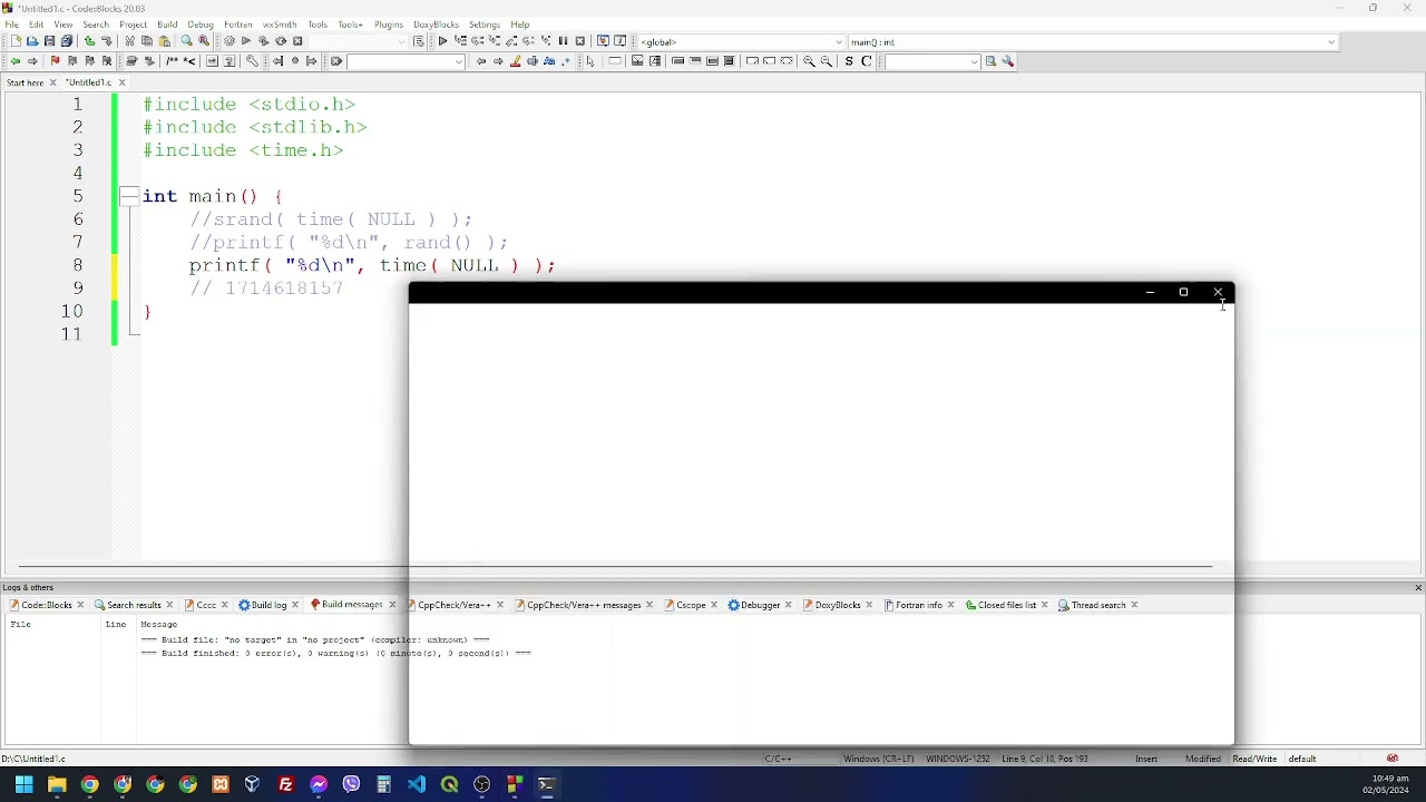 C - Random Numbers and Loops
