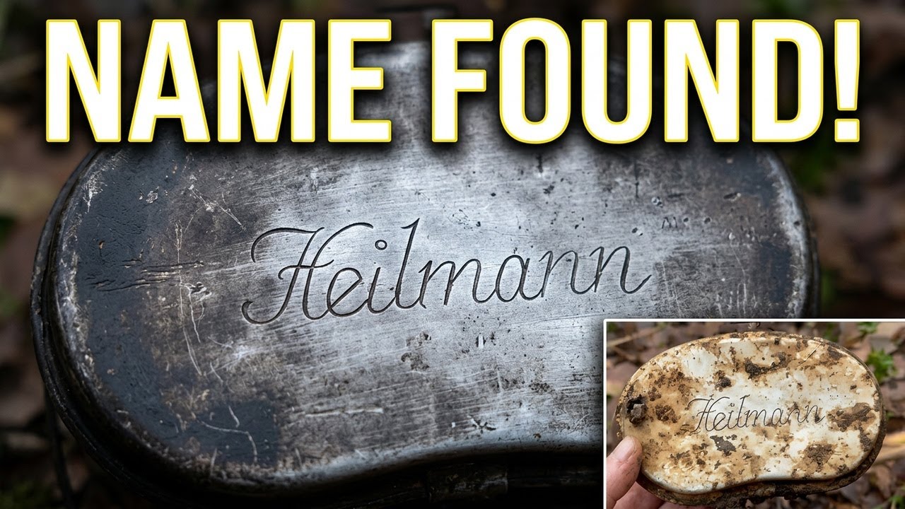 WWII Battlefield Finds – German Soldier’s Name Found on the Eastern Front | Metal Detecting