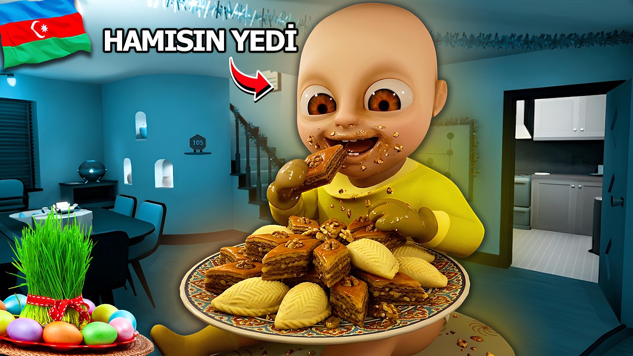 😁NOVRUZ və KEÇƏL BAŞ ( UŞAQI ZƏHƏRLƏDİM🤗) - The Baby In Yellow