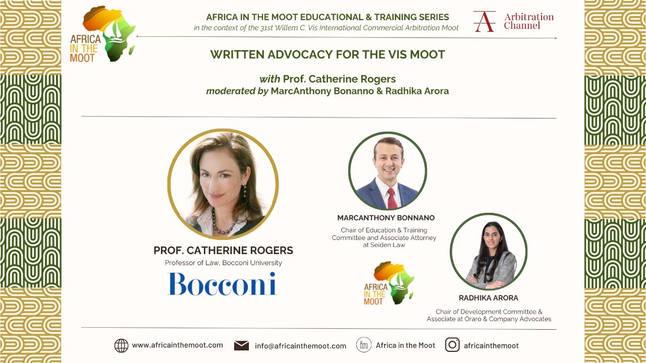 Written Advocacy with Prof. Catherine Rogers