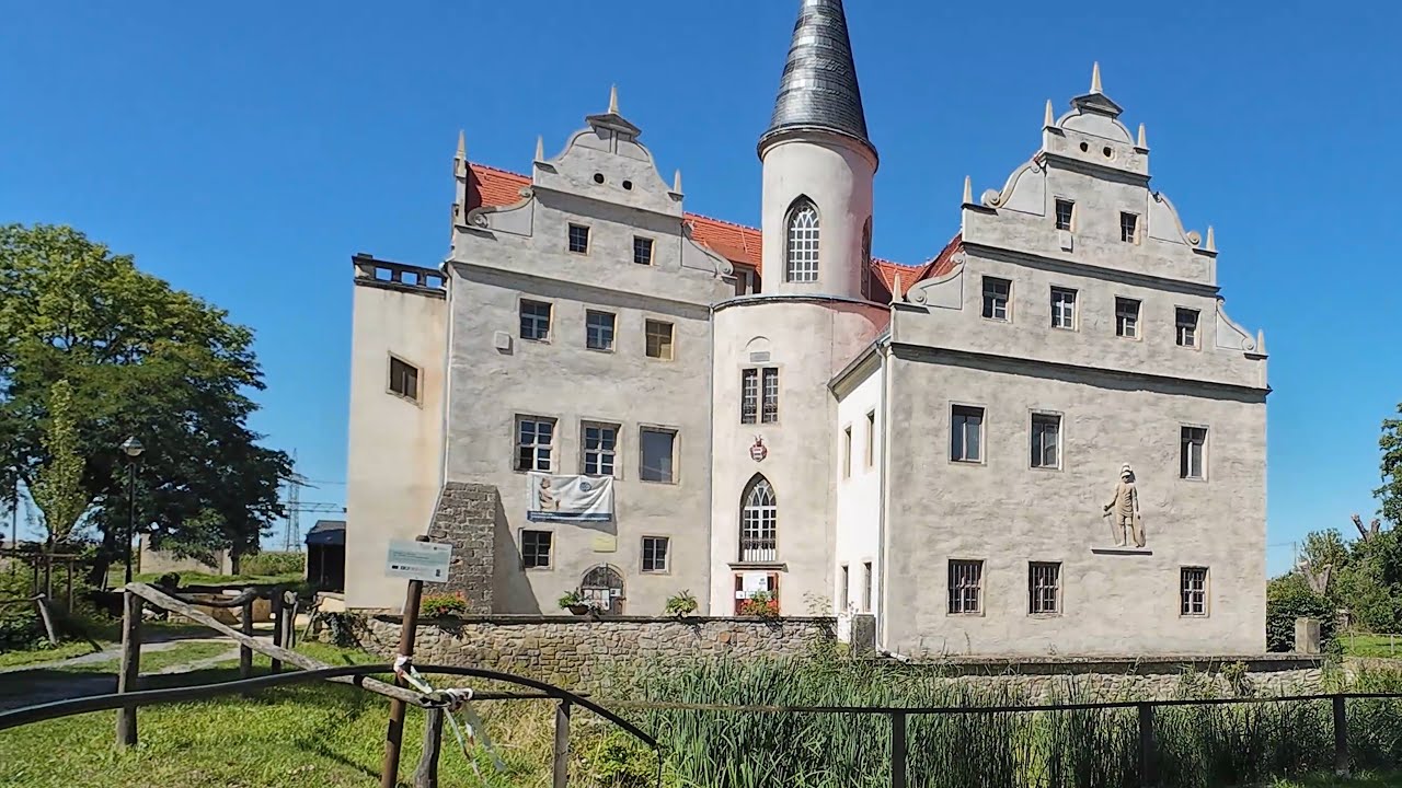 Eine Radtour von Dresden zm Wasserschloß Oberau und einigen Moritzburger Teichen