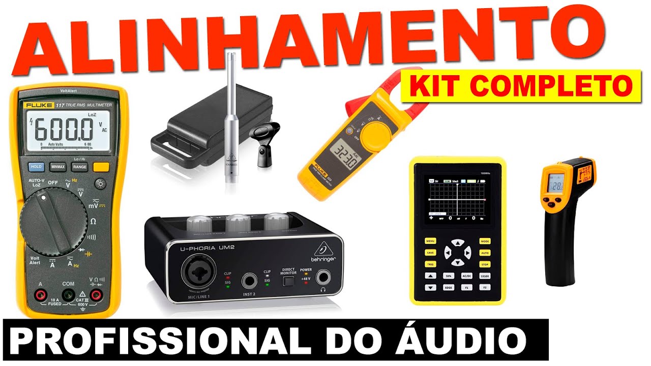 Equipamentos para RTA e ALINHAMENTO - Passo a Passo