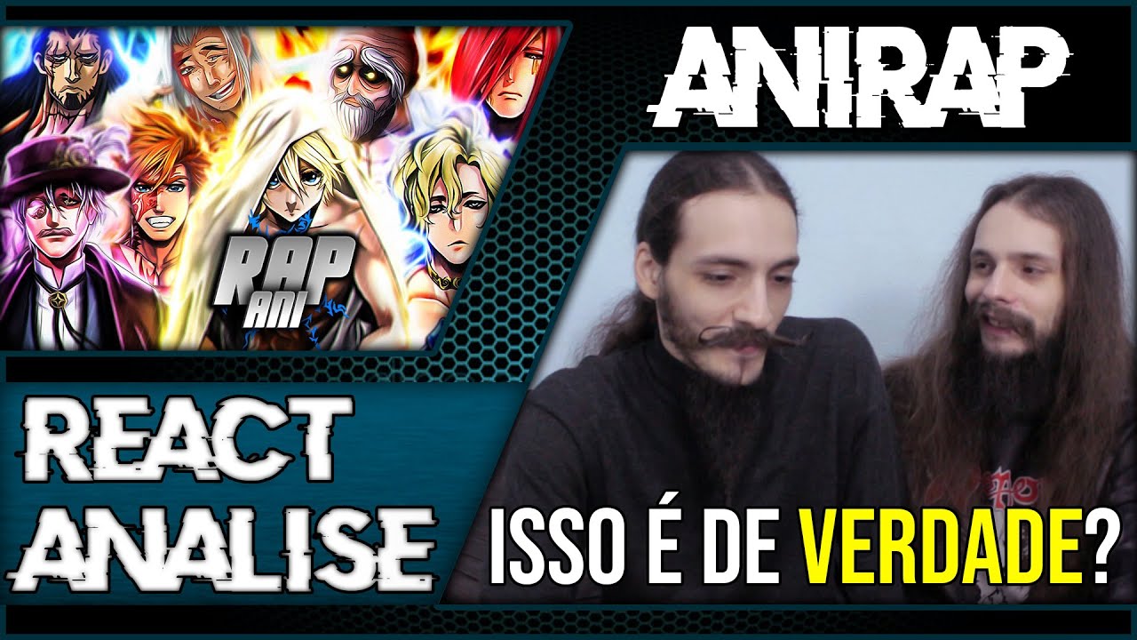 [REACT/ANÁLISE] ANIRAP: RAGNAROK - DEUSES VS HUMANOS | ESPECIAL 300K [PROD. HUNTER]