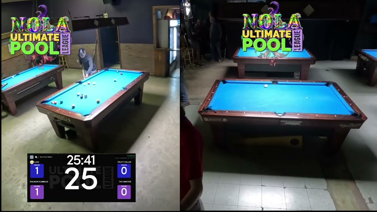 League Night @ Veer Off in Folsom filmed Feb 9th, 2026 (no sound)
