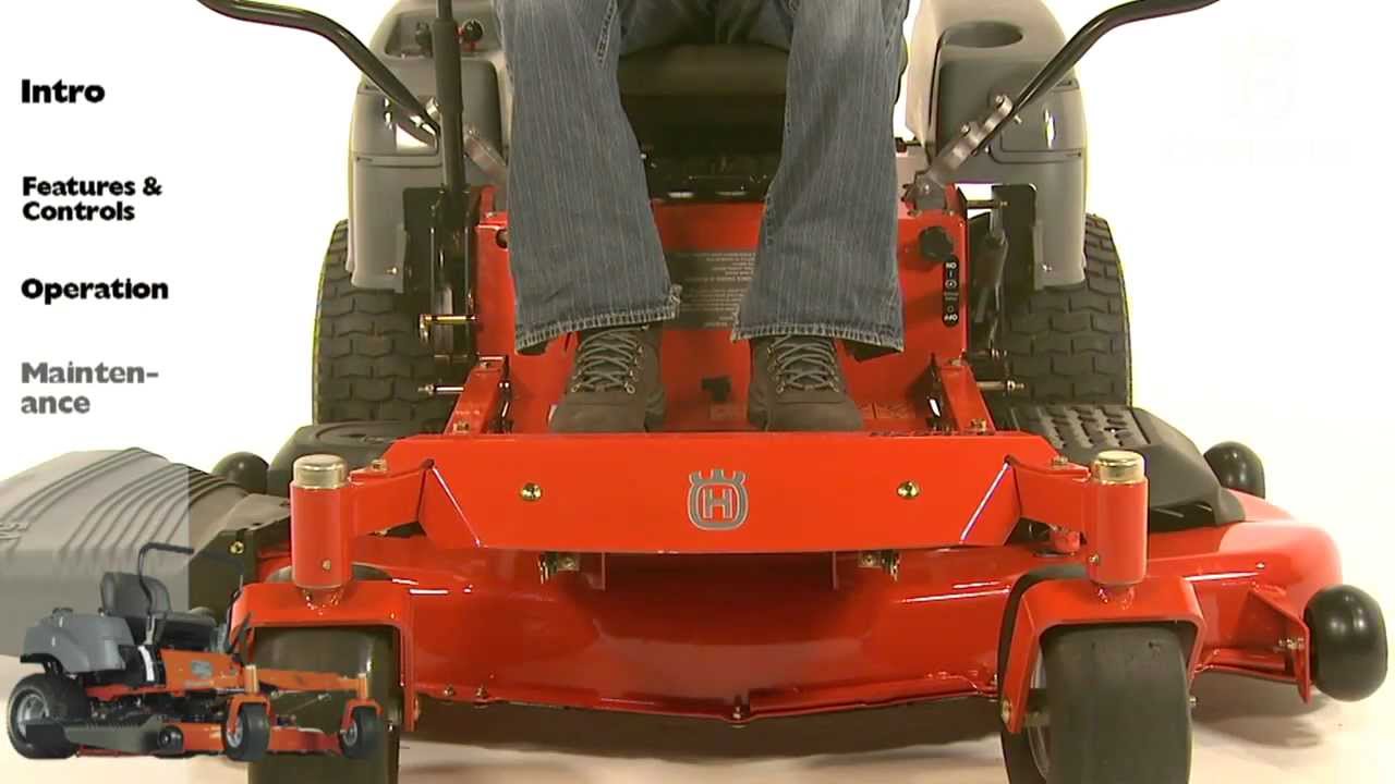 Husqvarna Zero Turn Mower | Maintenance | Husqvarna Canada