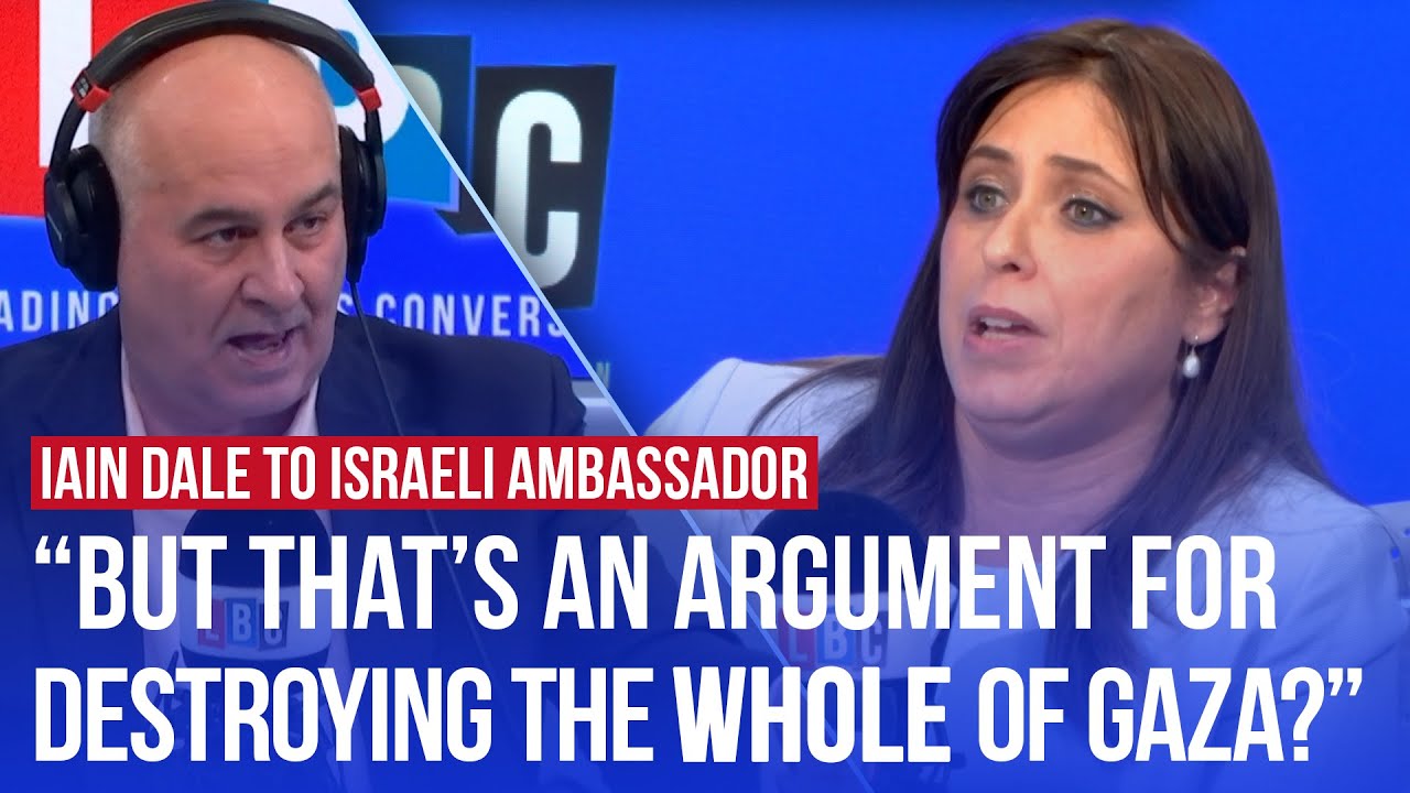 “Do you have another solution?” Israeli Ambassador defends destruction of Gaza