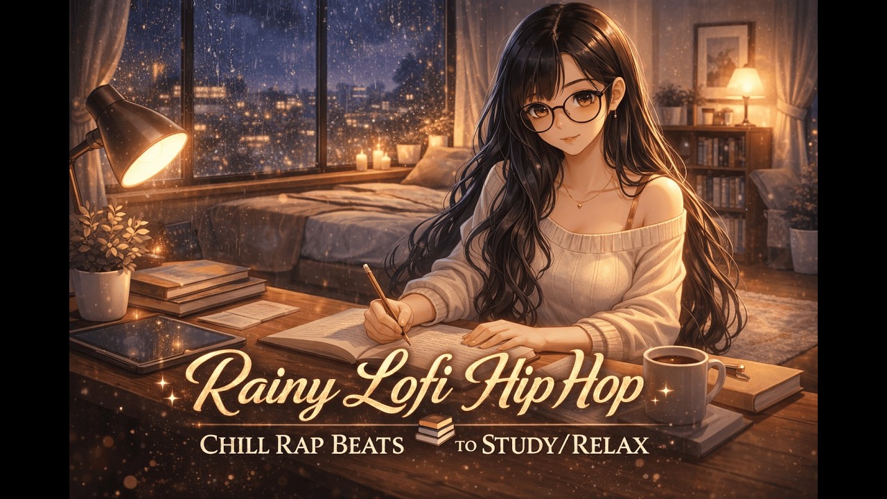 Rainy Lofi Hip Hop 📚 Chill Rap Beats to Study/Relax